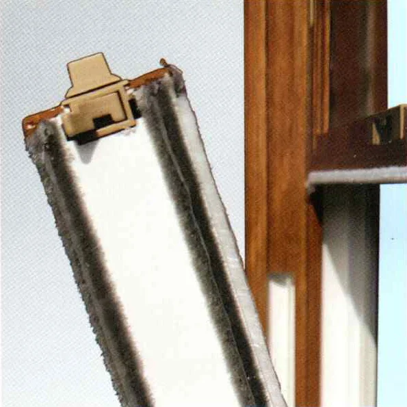 Triple weather stripping